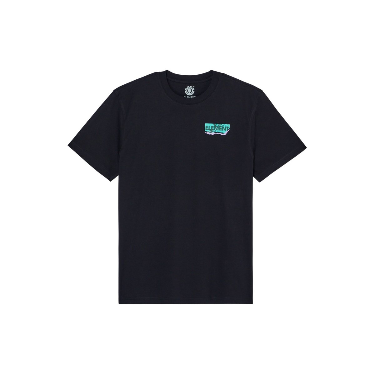 T-Shirt manches courtes TORN noir flint black, ELEMENT