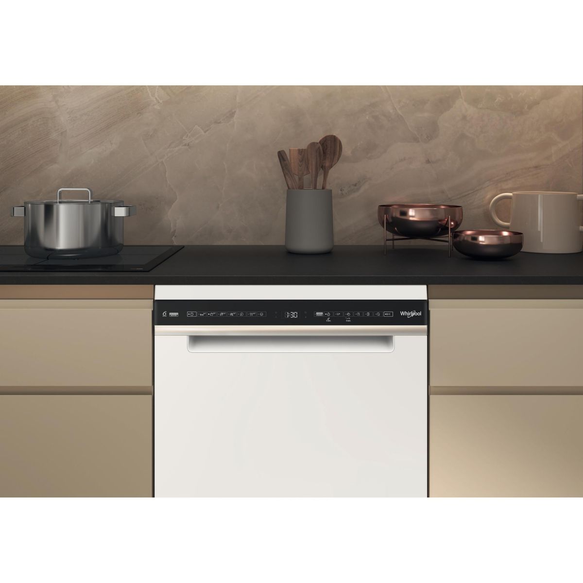 Lave vaisselle 60 cm W7FHS41 MaxiSpace couleur unique, WHIRLPOOL