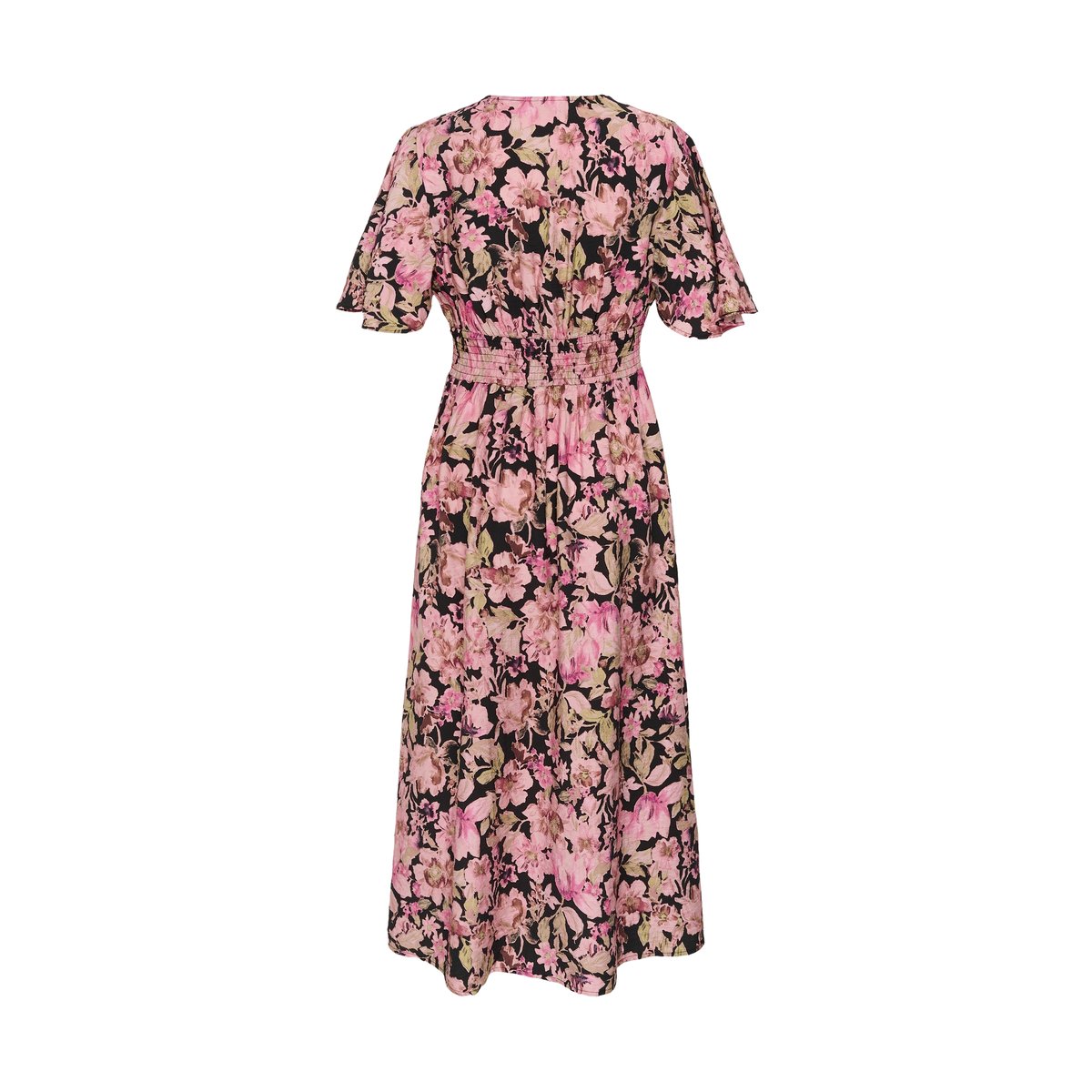 Robe rose pink flower print, KAFFE