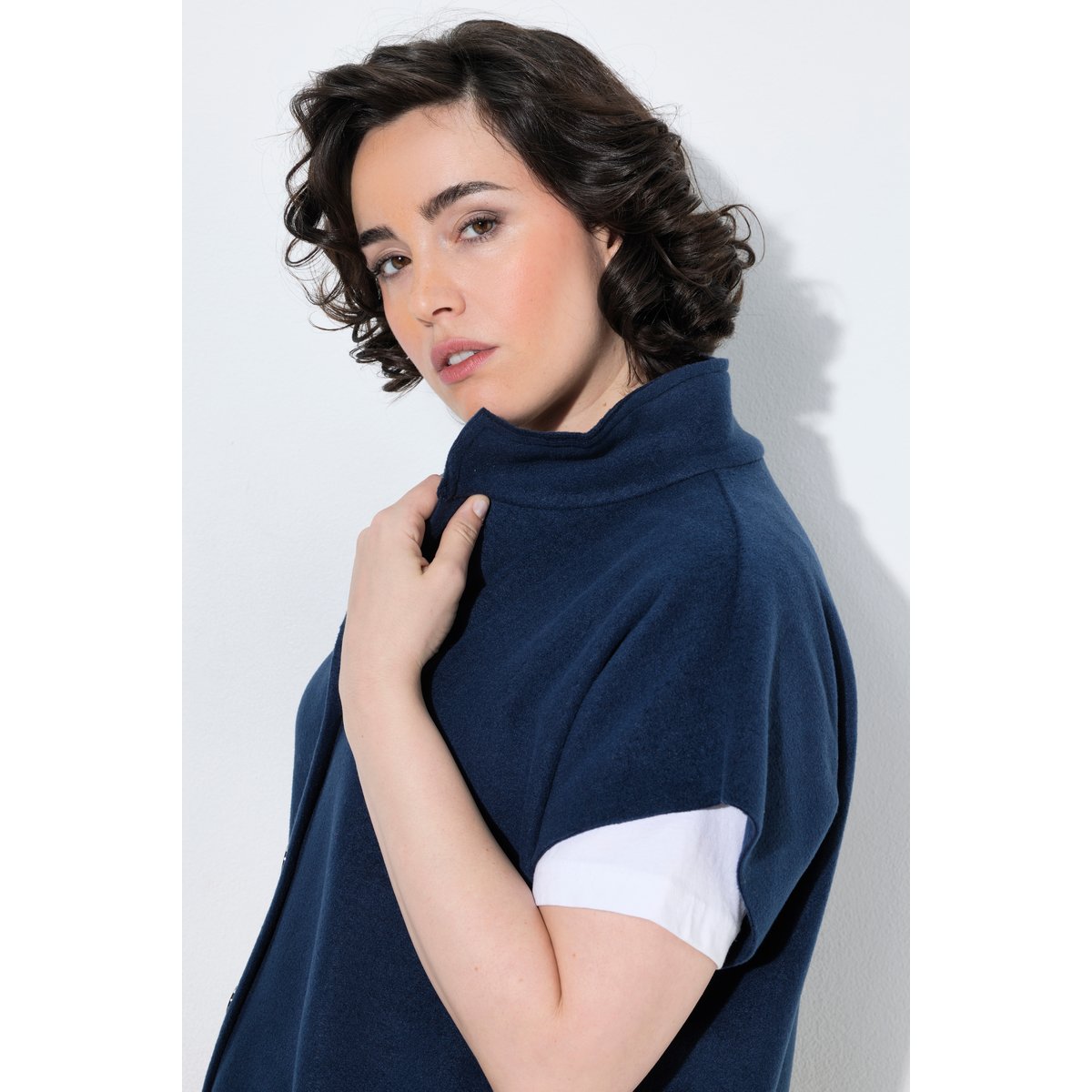 Gilet en polaire marine, ULLA POPKEN