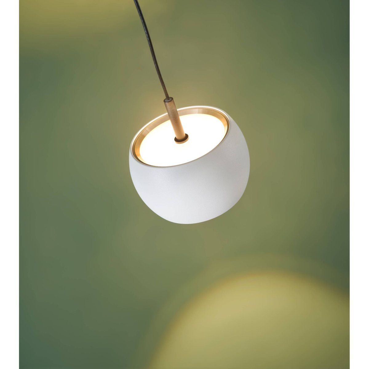 Suspension LED réglable en hauteur - FINN blanc et noir, KOSILUM