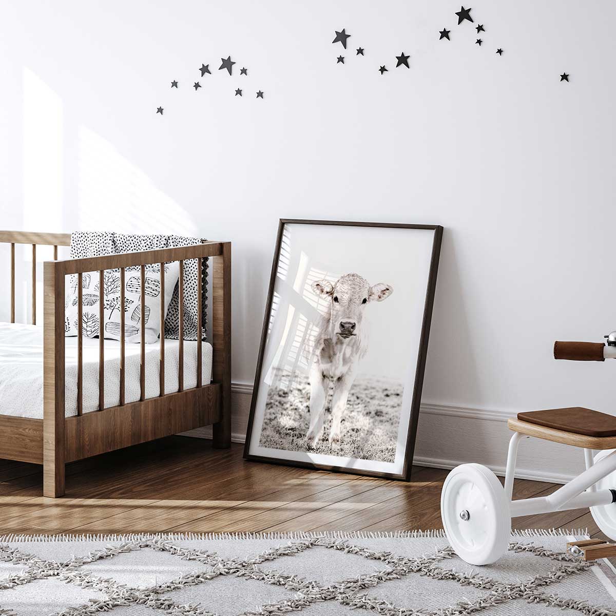 Affiche enfant veau affiche seule, HEXOA
