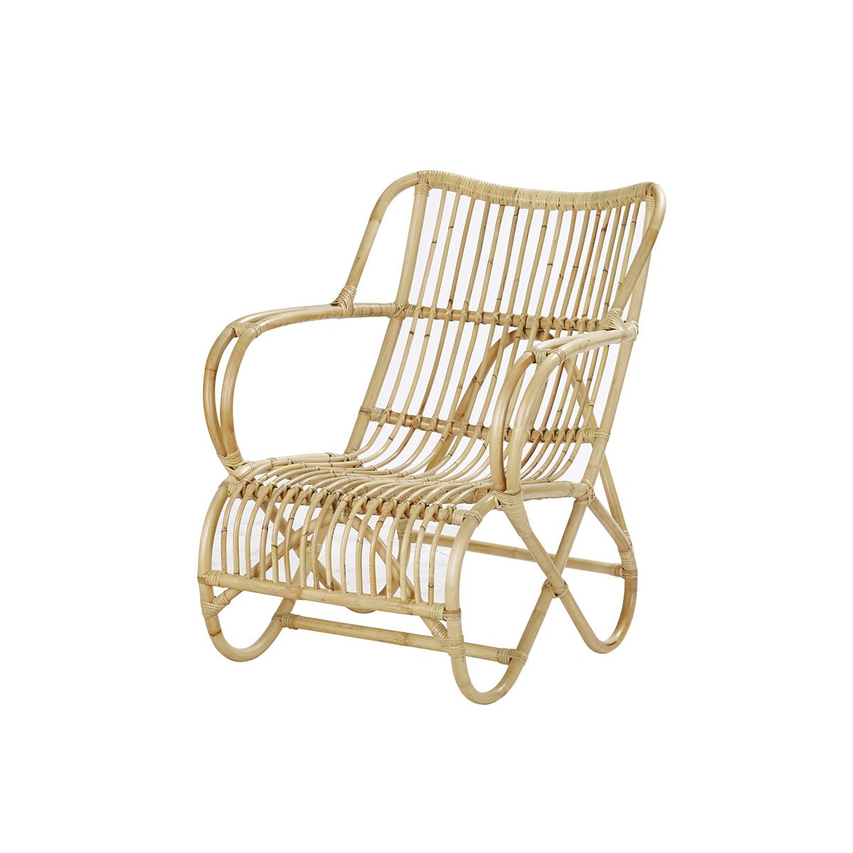 Fauteuil en rotin  PAOLA naturel, BERAH GETAH
