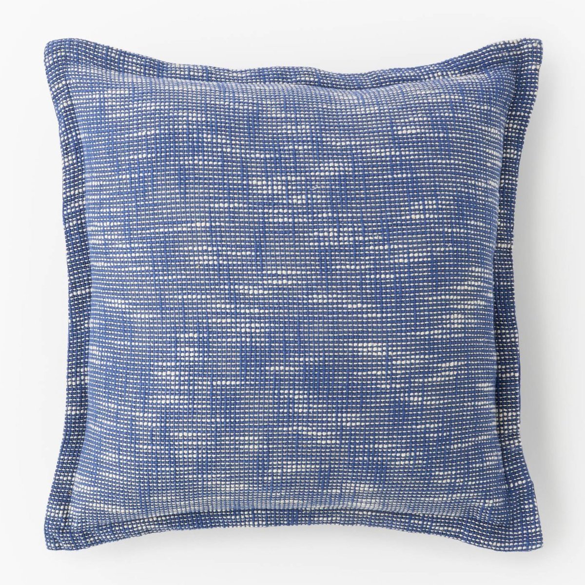 Coussin uni, 45x45cm, 100% coton electrique, MONOPRIX