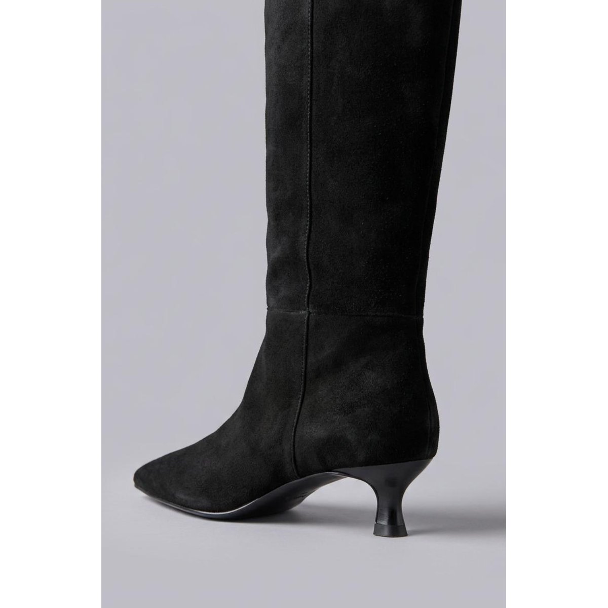 Bottes hautes cuir SHAE noir, BENOA