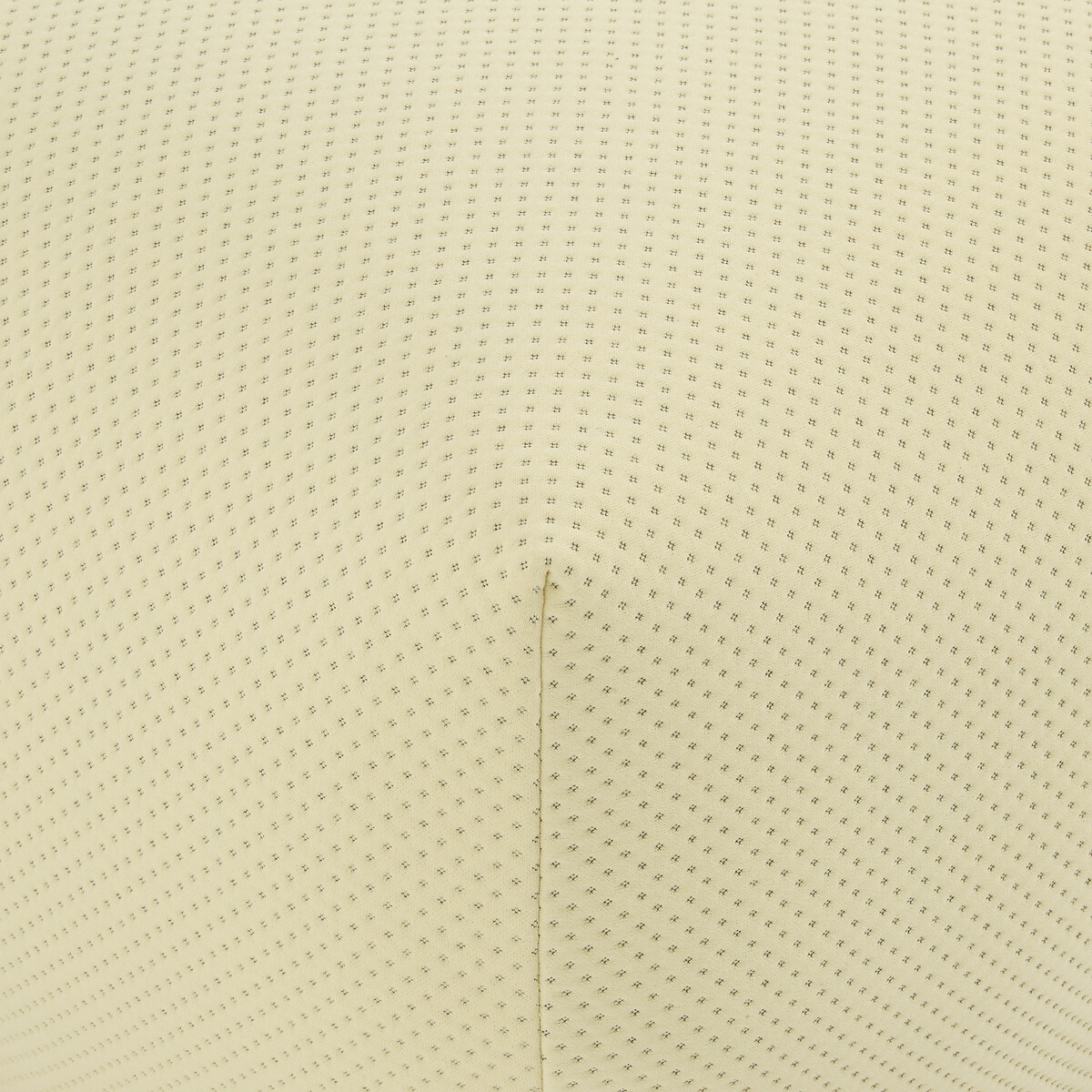 Pouf, en tissu matelassé, largeur 83 cm, NURIA jaune, LA REDOUTE INTERIEURS