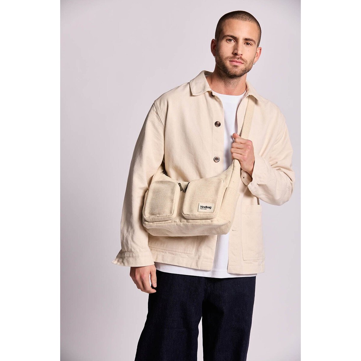 Sac multipoches, EMILE beige, HINDBAG