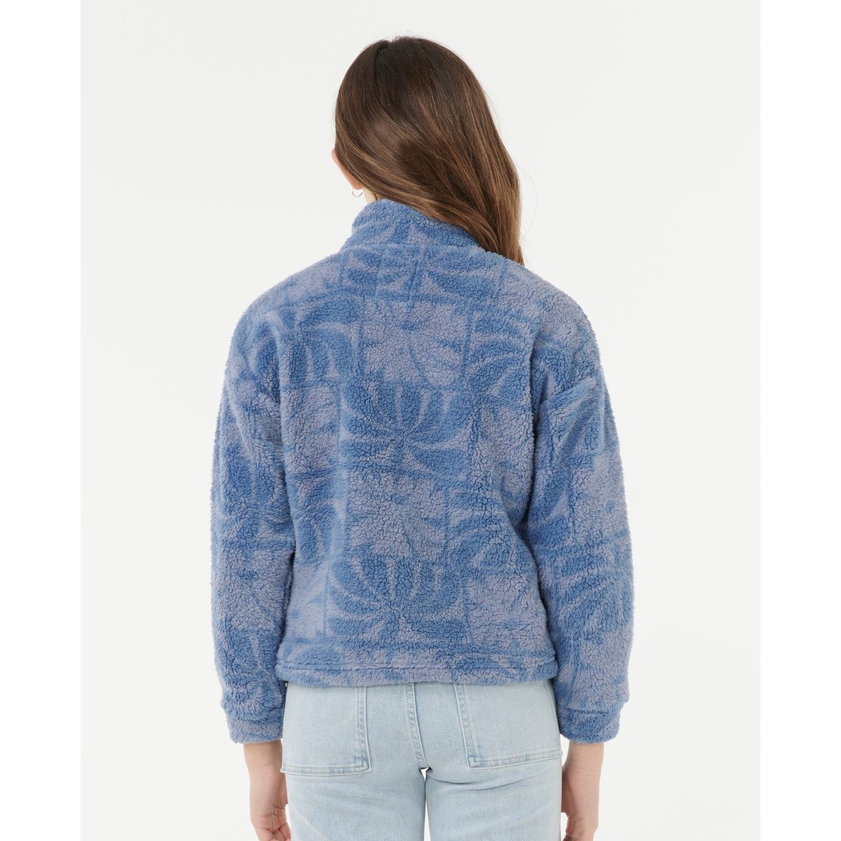 Polaire 1/4 ZIP Artist of SEARCH COCEANIC bleu, RIP CURL