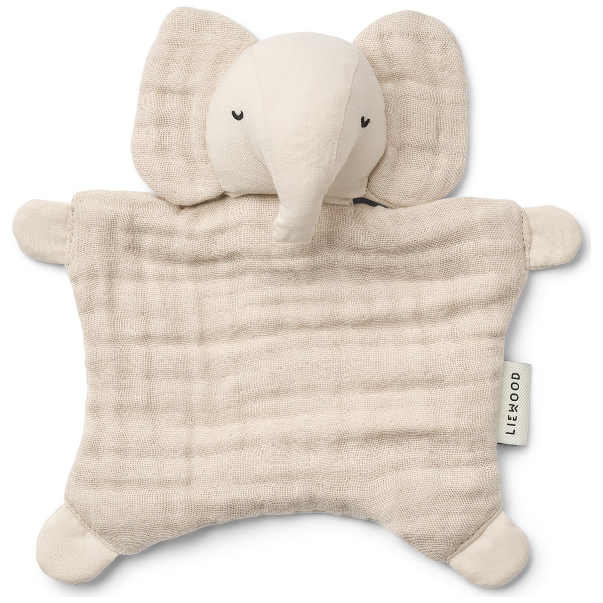 Doudou plat Amaya ecru, noir, LIEWOOD