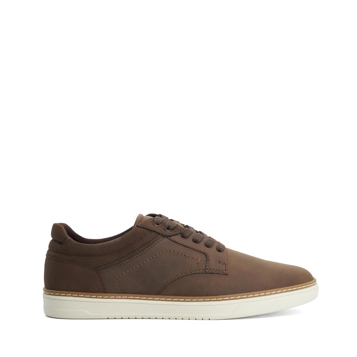Baskets basses à lacets - TEO brown-synthetic, DUNE LONDON