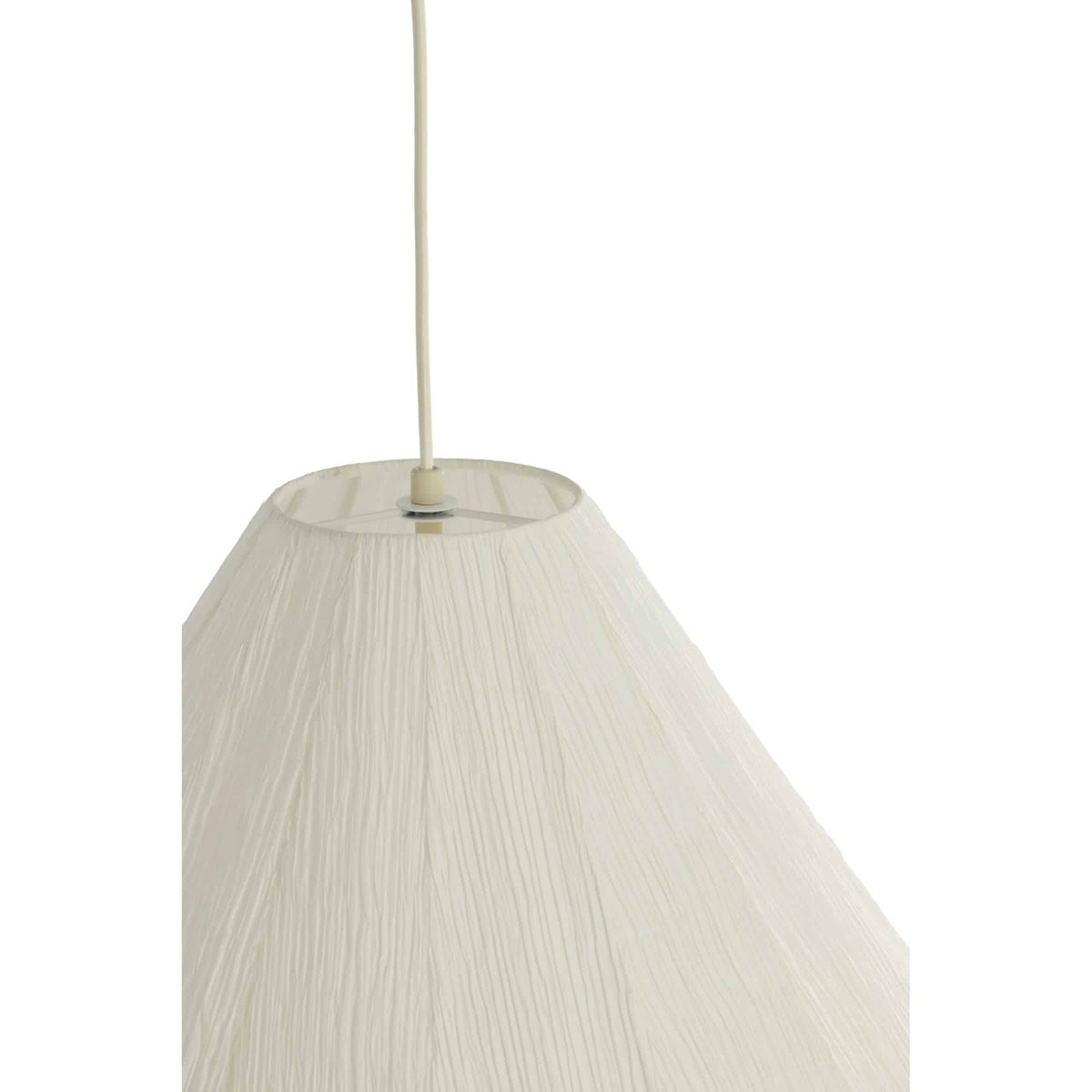 Lampe Suspendue Métal SARELLA blanc, LIGHT & LIVING