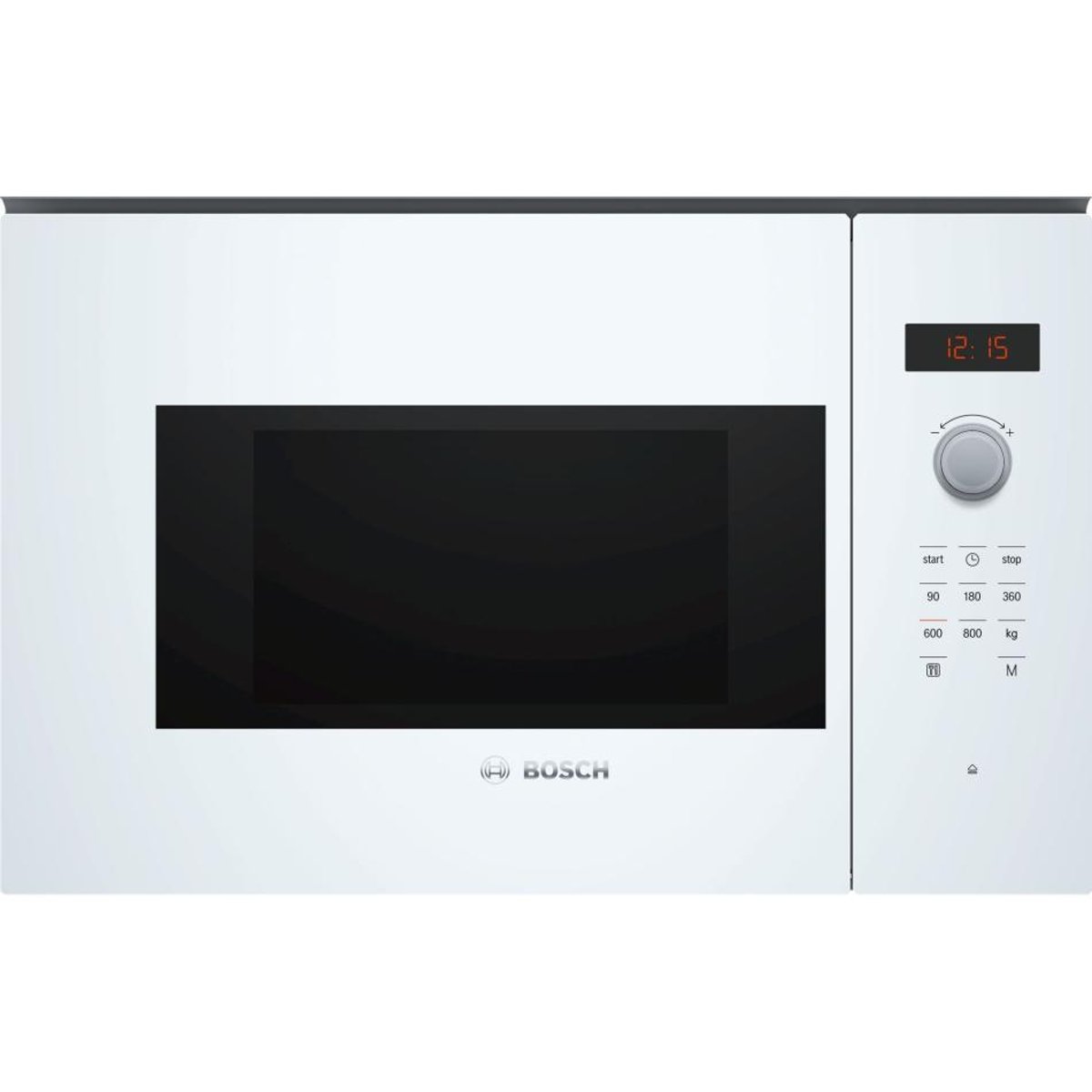 Micro ondes encastrable monofonction BFL523MW1F blanc, BOSCH
