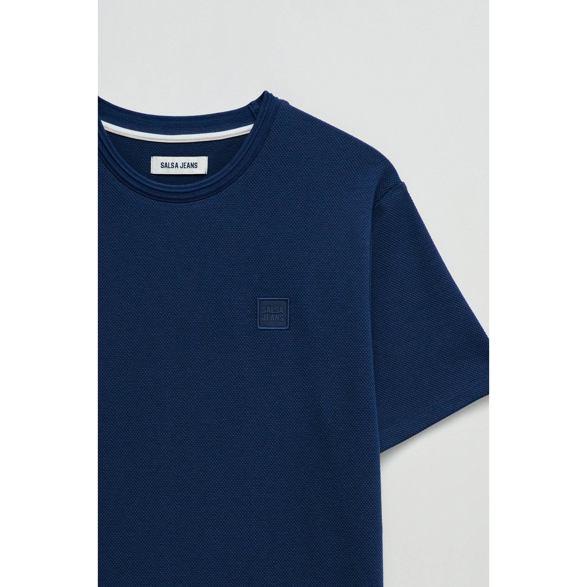 T-SHIRT AVEC TEXTURE beige, SALSA JEANS
