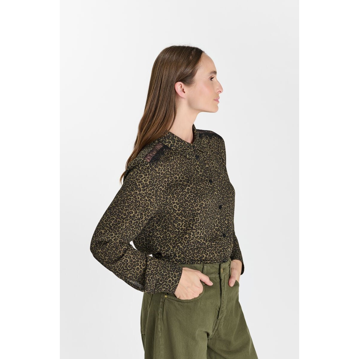 Chemise SOLAL moss, LE TEMPS DES CERISES