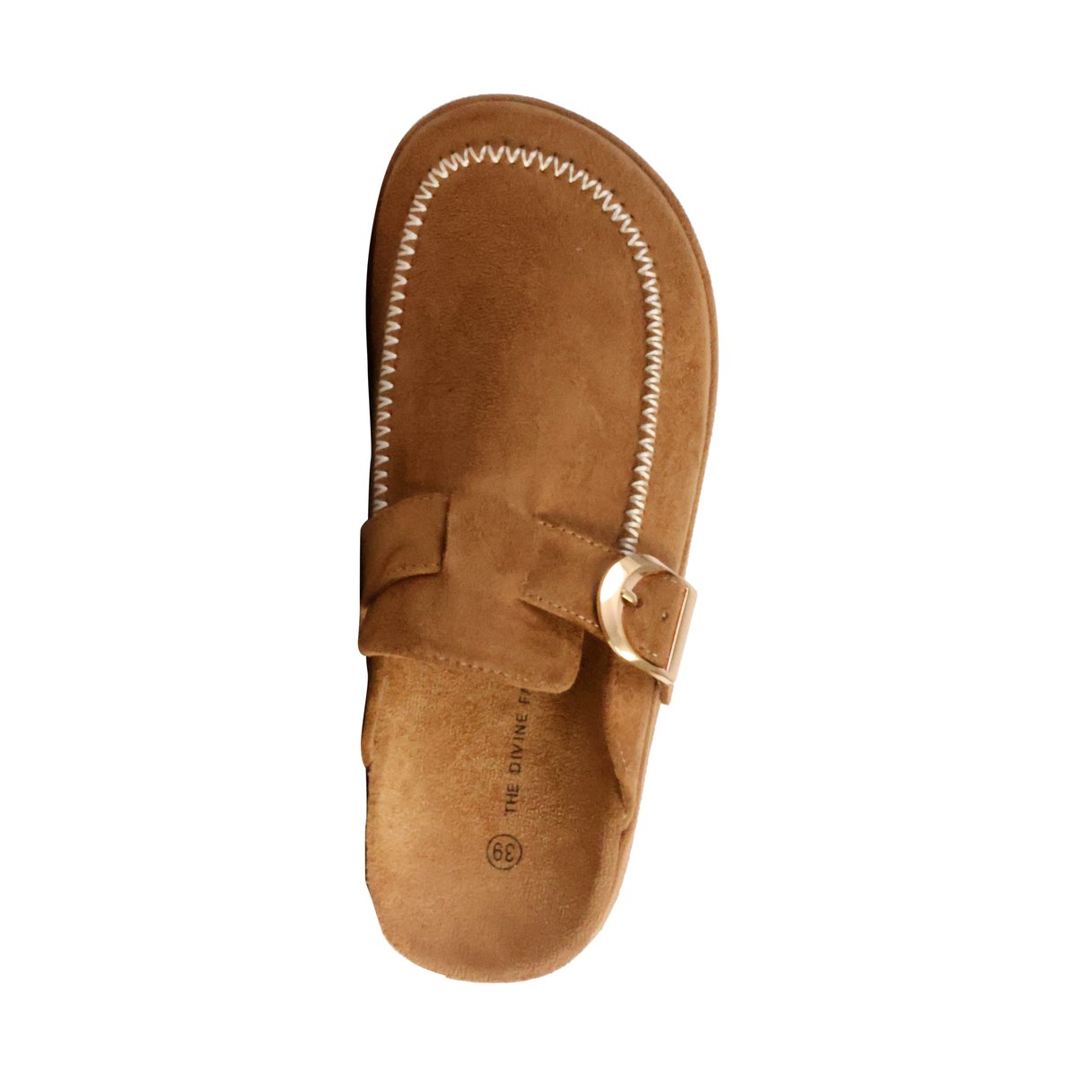 Mules à Enfiler camel, THE DIVINE FACTORY