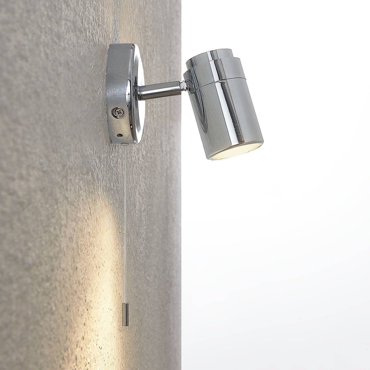 Applique en métal moderne, Remilan chrome, LINDBY