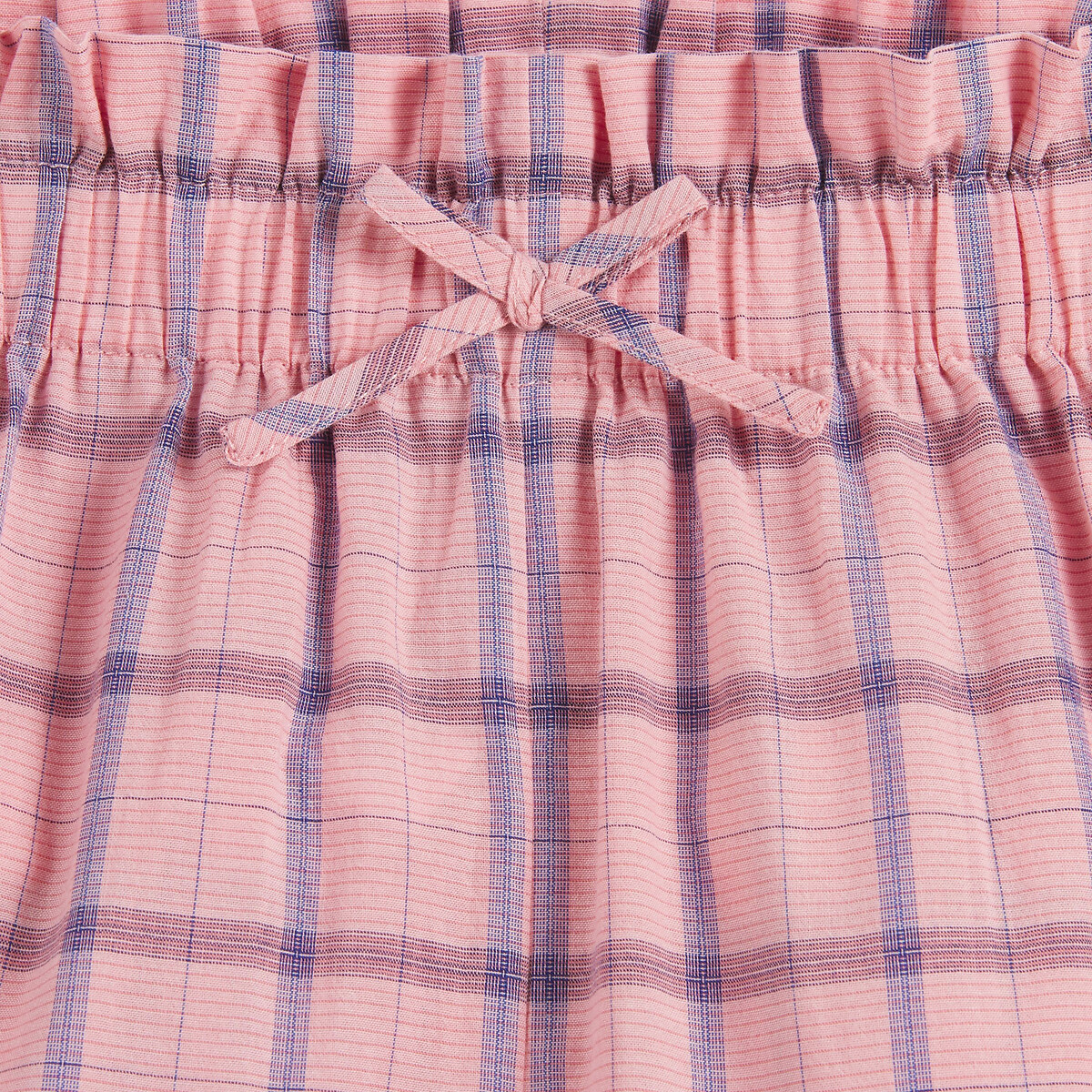 Ensemble débardeur et short, à carreaux carreaux, LA REDOUTE COLLECTIONS