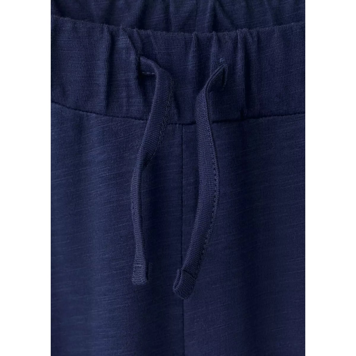 Pantalon droit 100 % coton bleu marine, MANGO TEEN