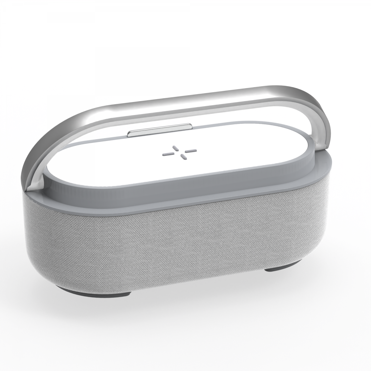Enceinte LED chargeur induction rapide couleur unique, LIVOO