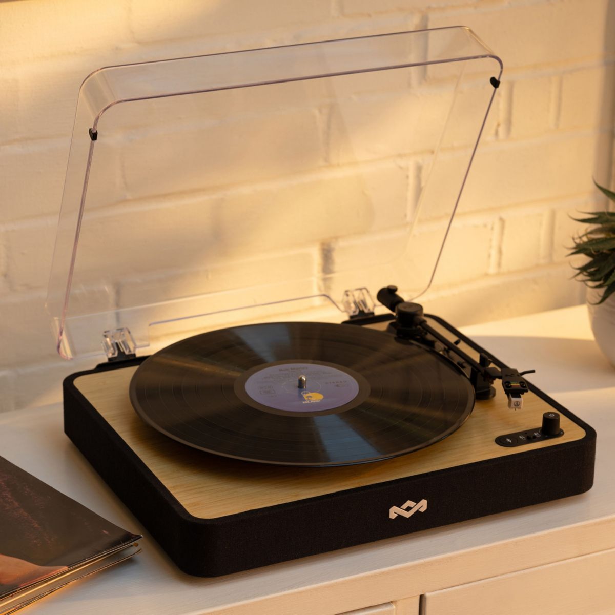 Platine vinyle Revolution bois, MARLEY
