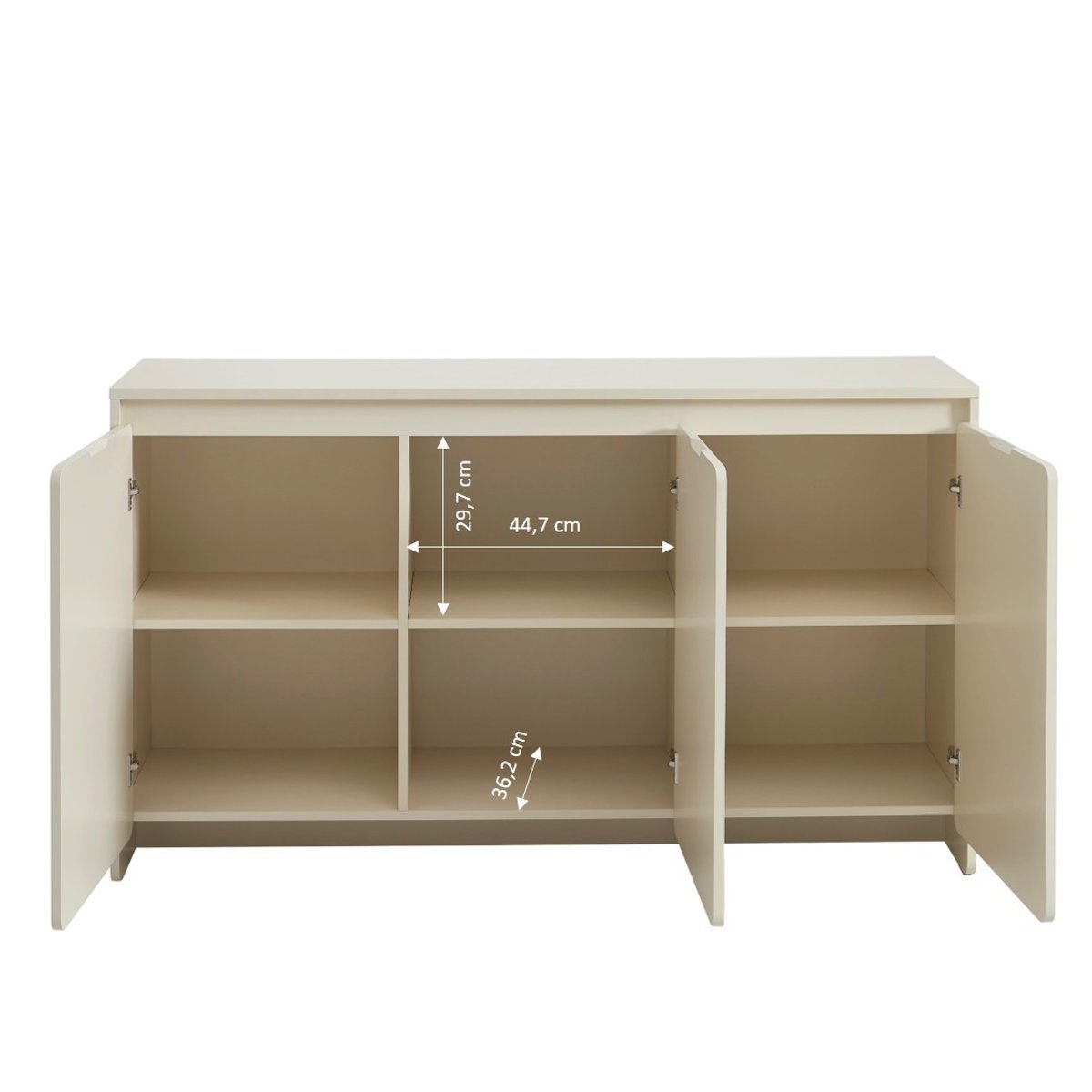 Buffet 3 portes AKKA beige, BAÏTA