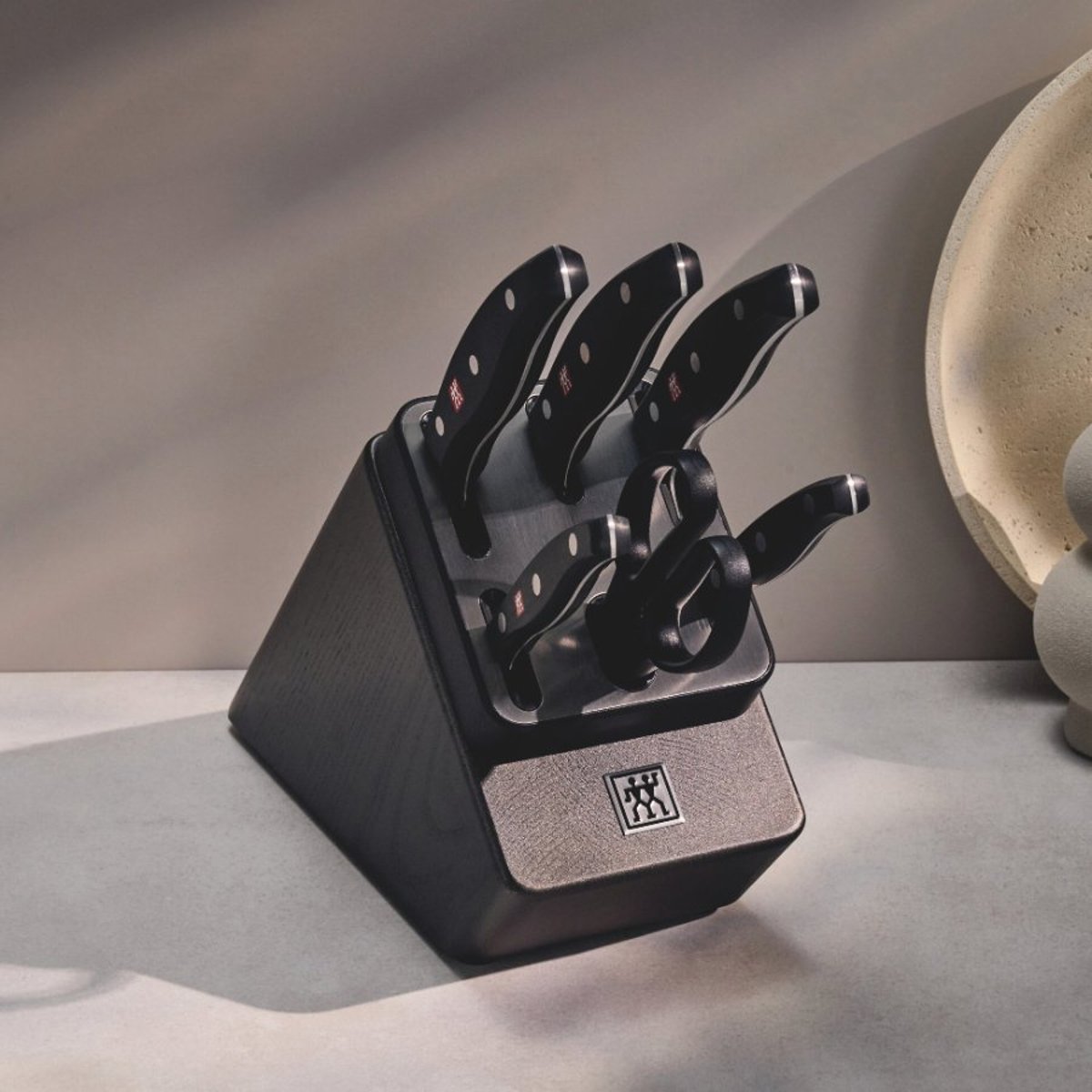 ZWILLING Signature Bloc de couteaux auto-aiguisant 7 pièces, technologie KiS, acier inoxydable no-color, ZWILLING