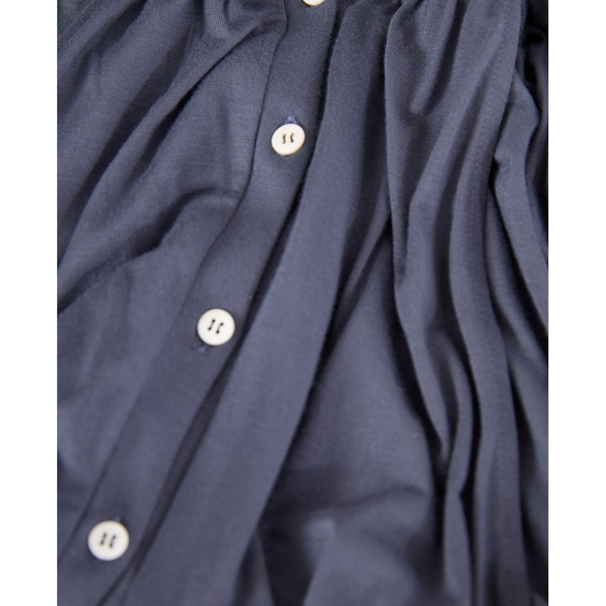 Chemise de nuit de maternité et d'allaitement Louna bleu nuit, CACHE COEUR