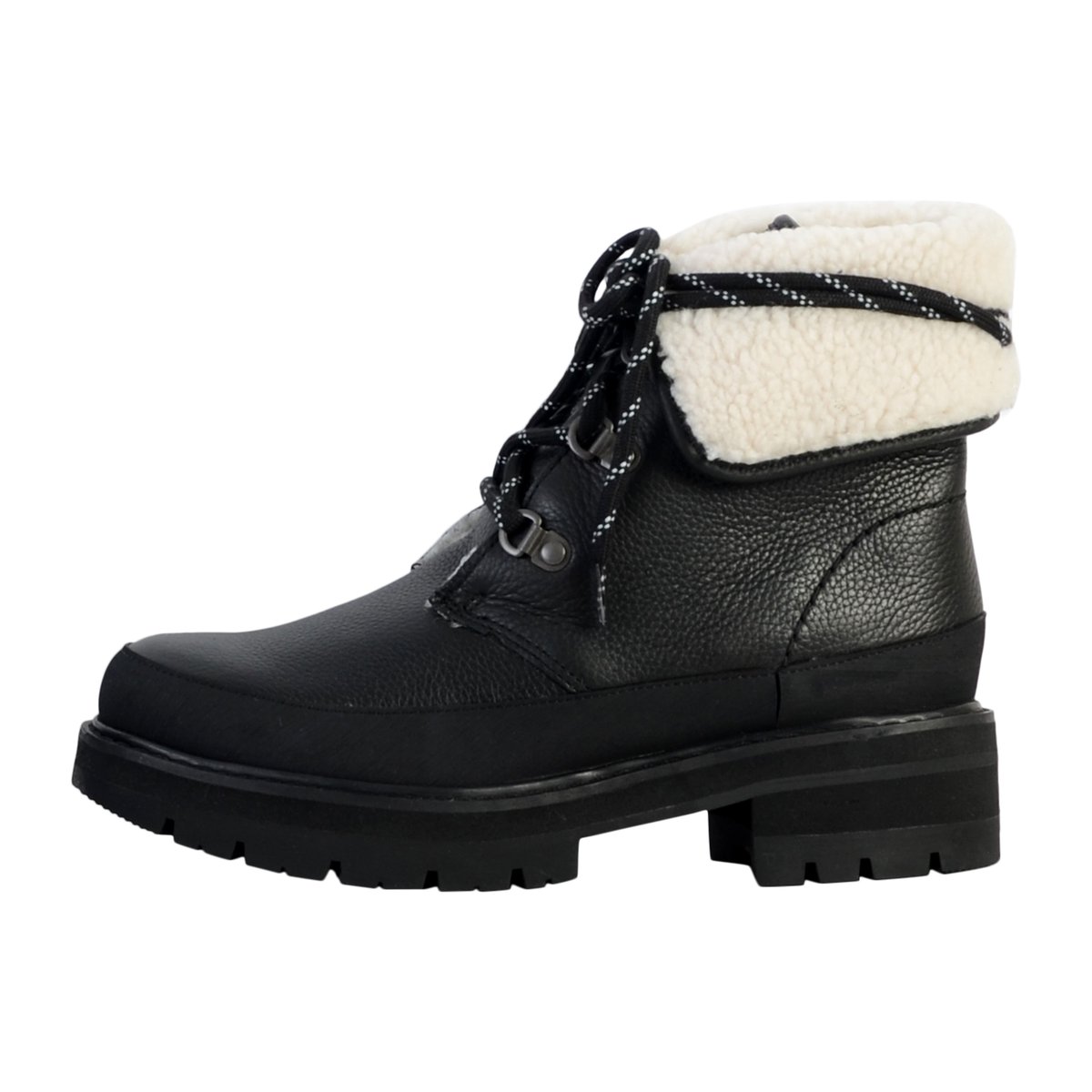 Bottine Cuir Orlanna Turn noir, CLARKS