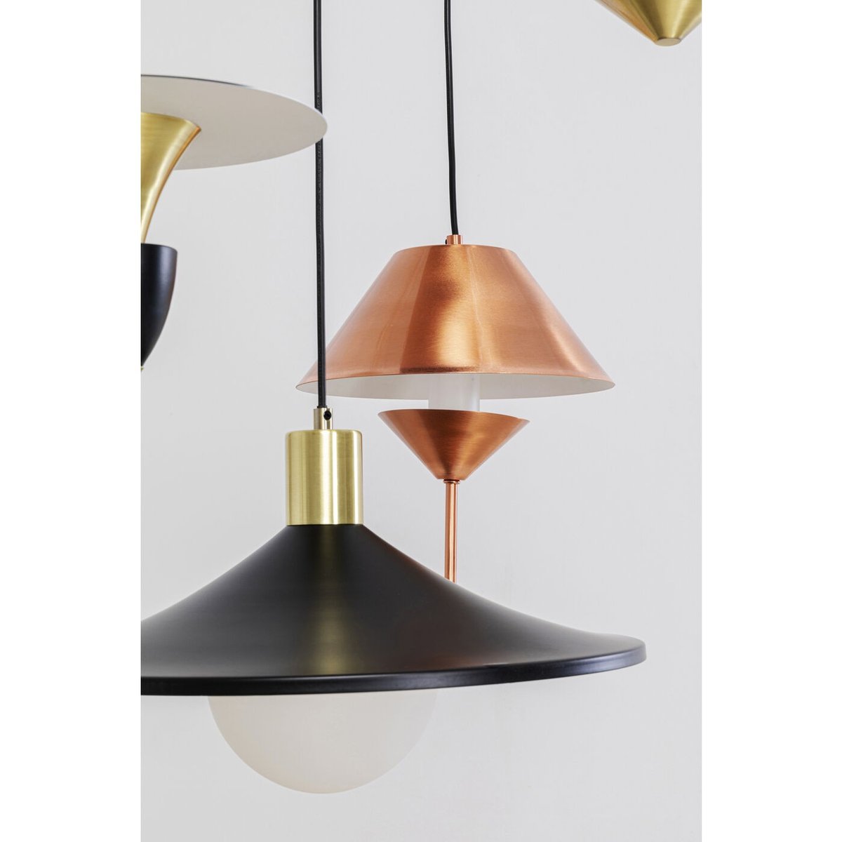 Suspension en acier, CAPPELLI multicolore, KARE DESIGN
