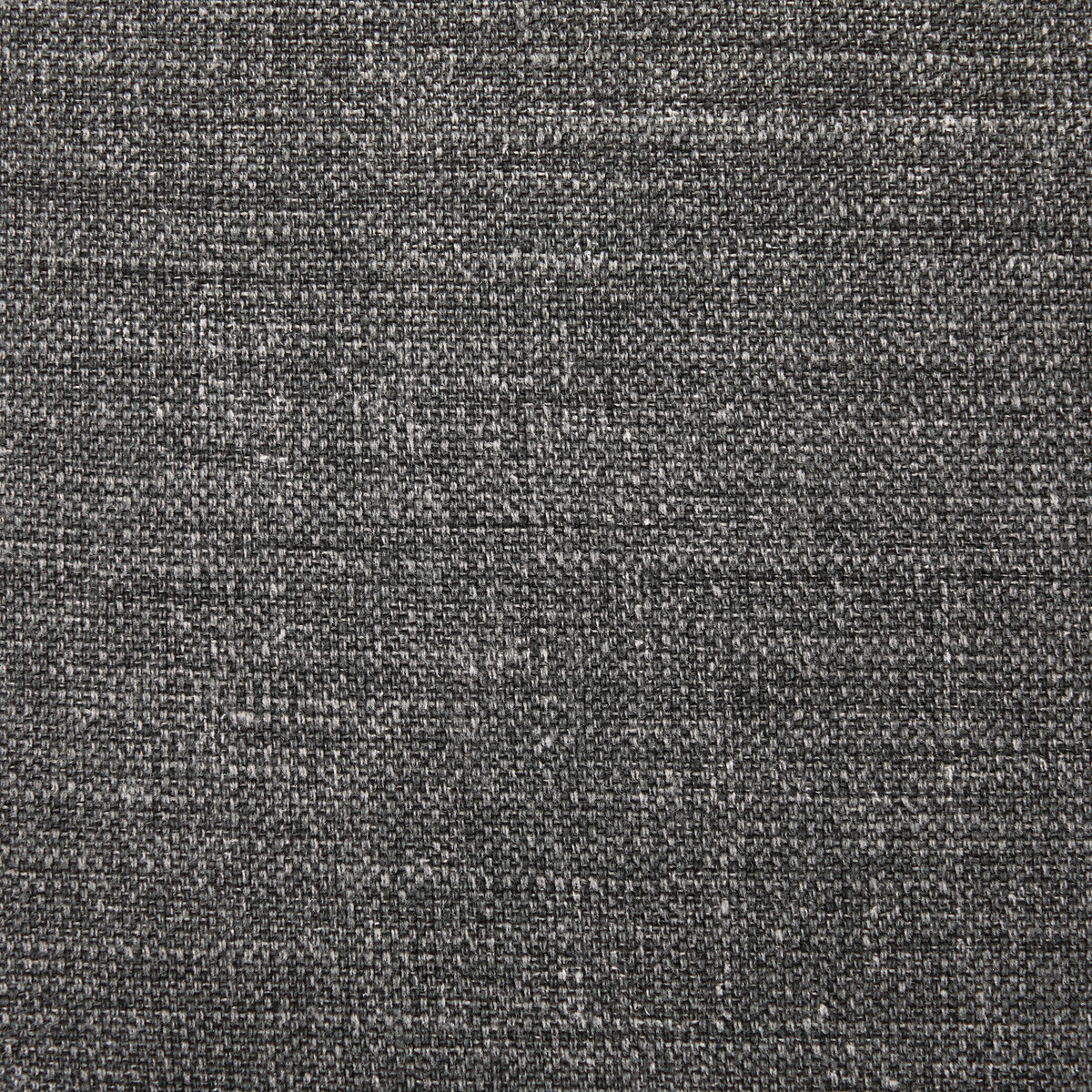 Demi-canapé droit, modulable en coton et lin, TIBERIO anthracite, AM.PM