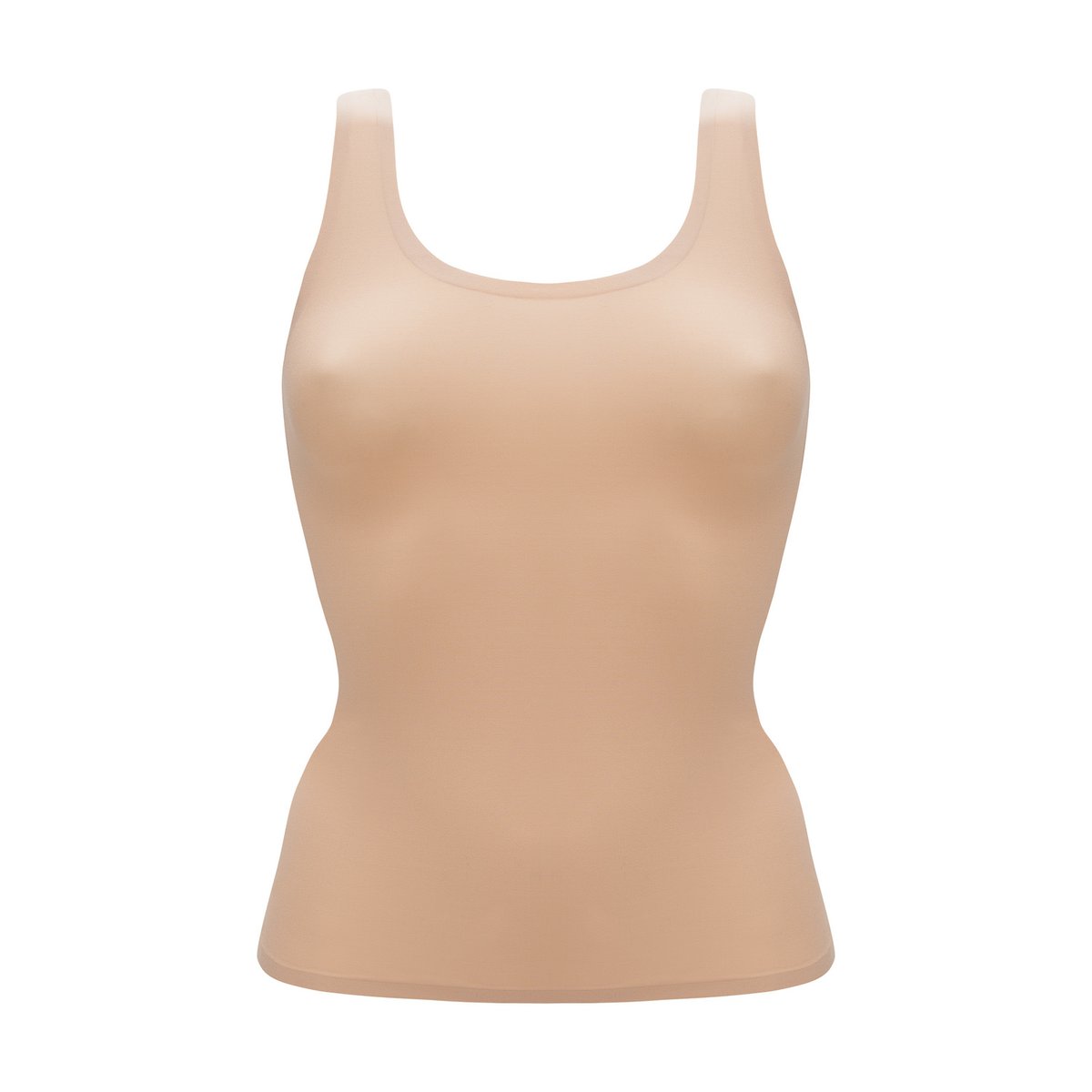 Débardeur Microfibre Extensible Soft Stretch nude, CHANTELLE