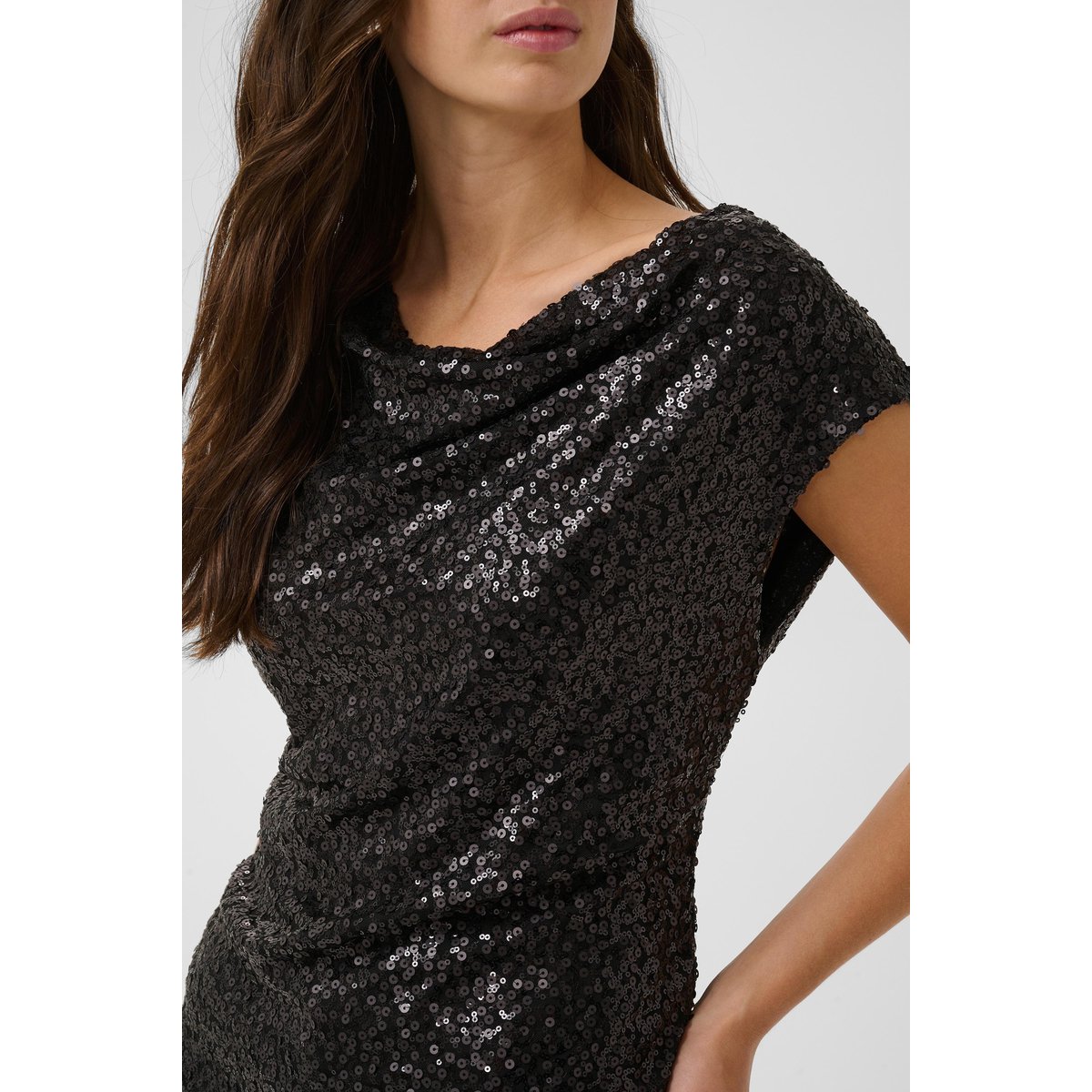 Blouse sans manches noir meteorite, CULTURE