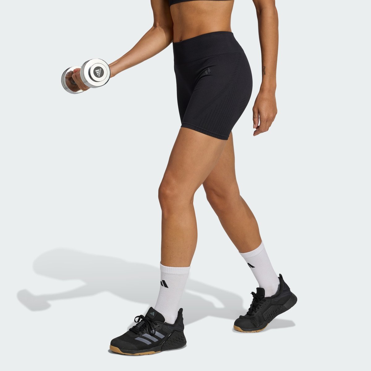 Legging De Training Maille Essentials 10,2 Cm Legging De Training Maille Essentials 10,2 Cm black, adidas Performance
