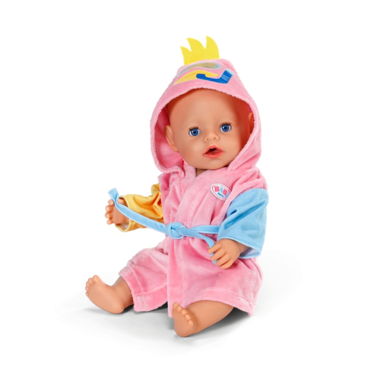 Baby born Peignoir 43 cm multicolore, ZAPF CREATION