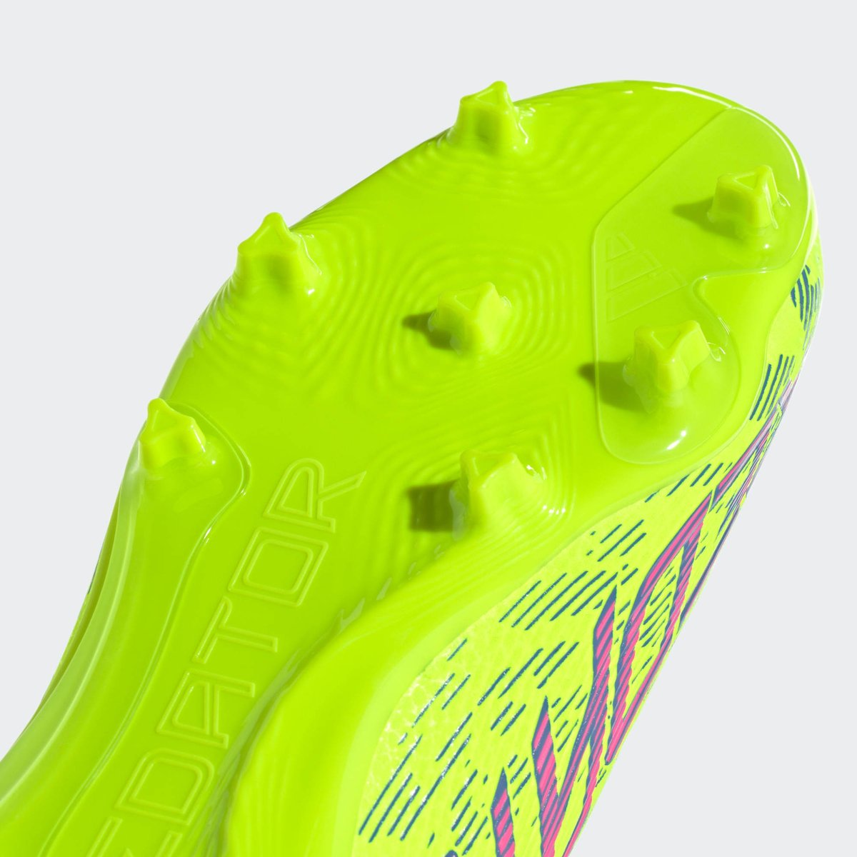Chaussure Predator League Terrain souple/Multi-surfaces Enfants lucid lemon / blue fusion / lucid pink, adidas Performance