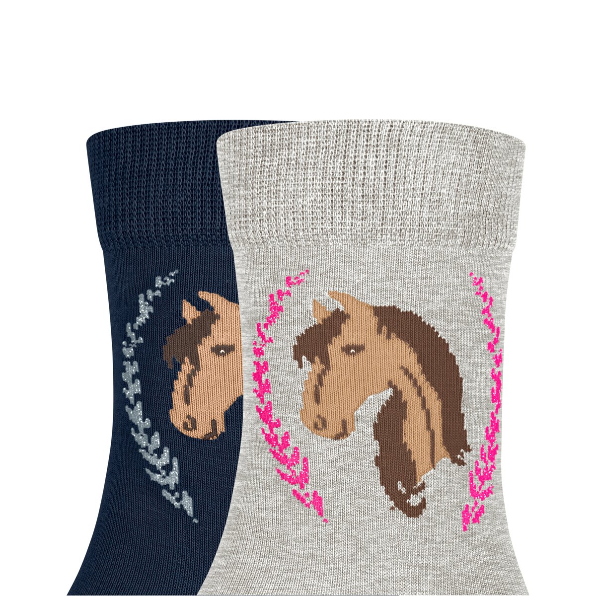 Chaussettes Horse 2-Pack variations de couleur, FALKE