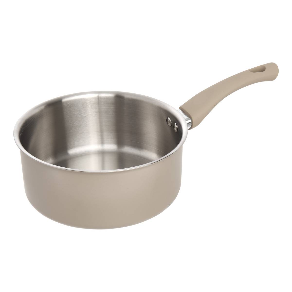 Casserole en inox et aluminium SOLSTICE beige, 5FIVE SIMPLY SMART