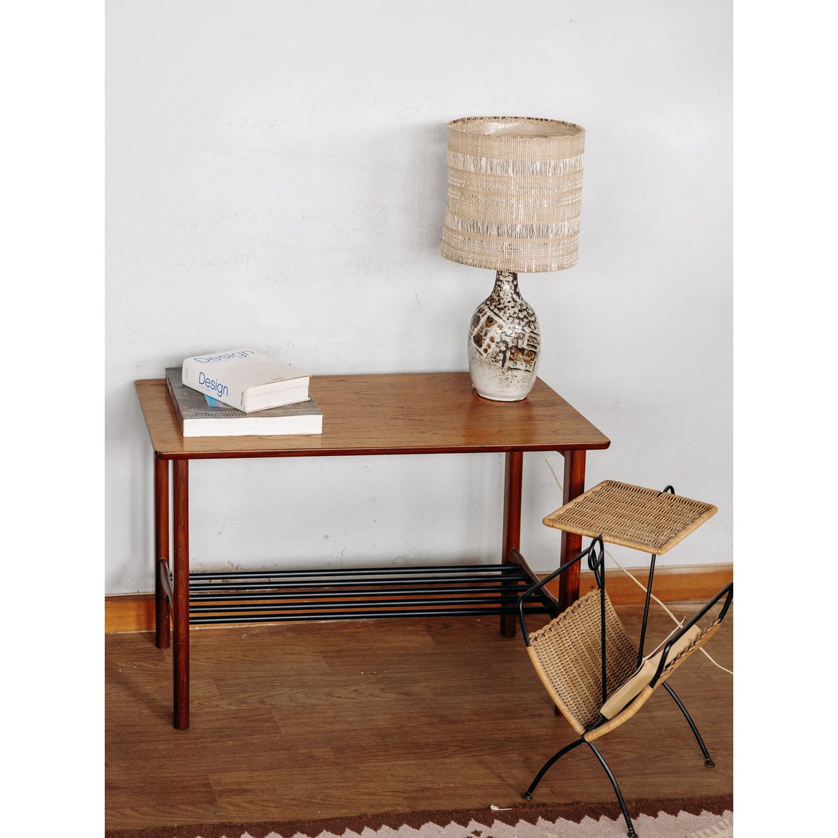 Table basse en bois Liv N°138 - Bon état bois, DEBONGOUT