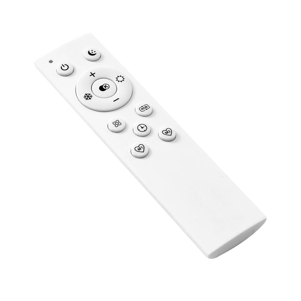 Plafonnier connecté en métal moderneLED blanc, LUCANDE