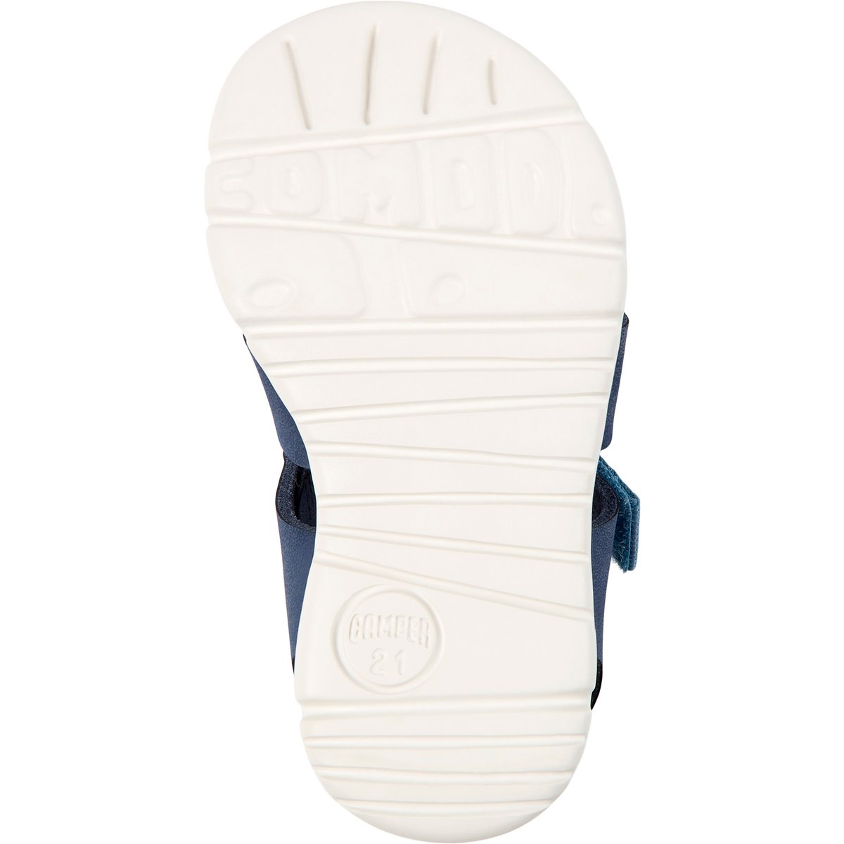 Sandales Oruga cuir bleu, CAMPER