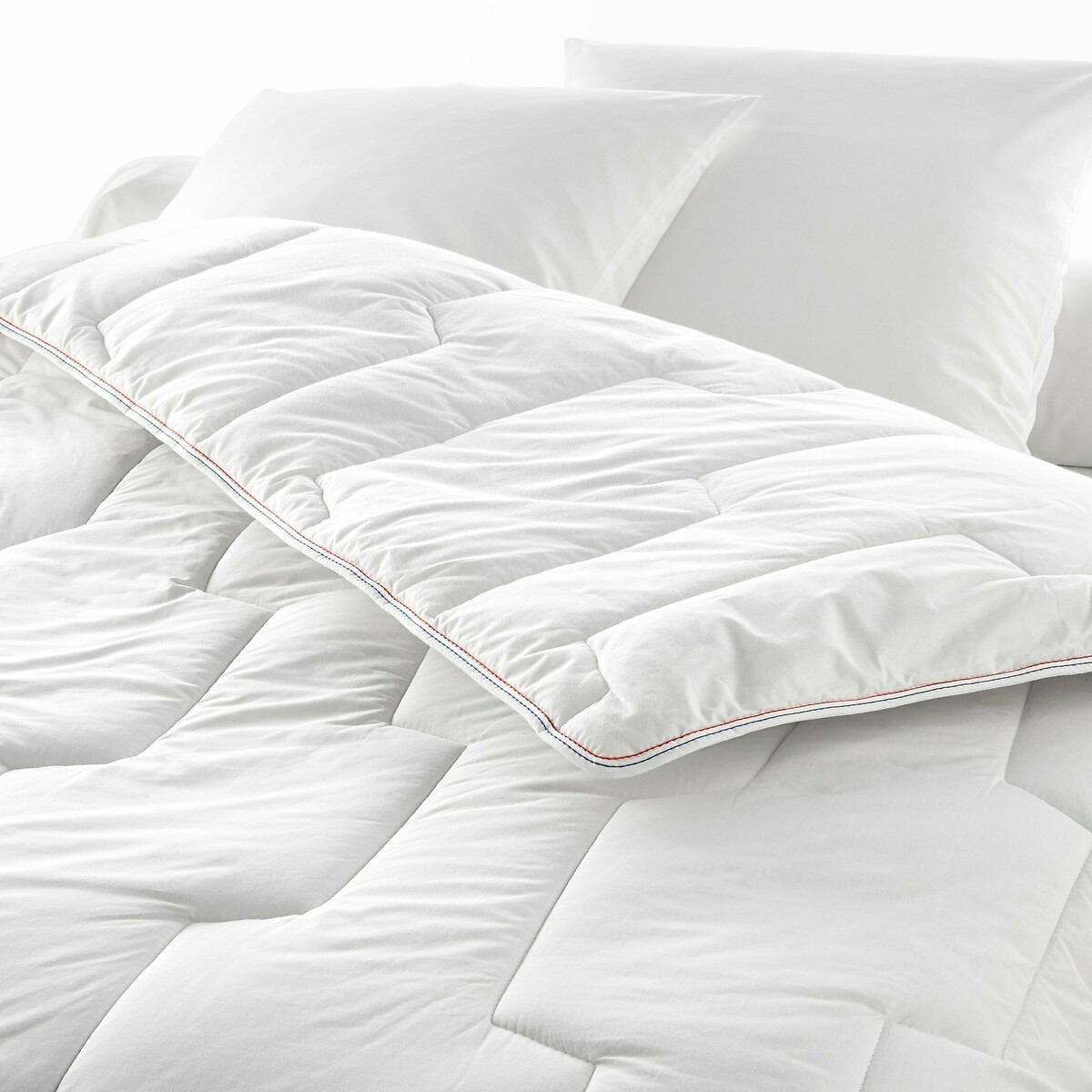 Couette 50% laine merinos 50%fibres polyester blanc, COLAS NORMAND