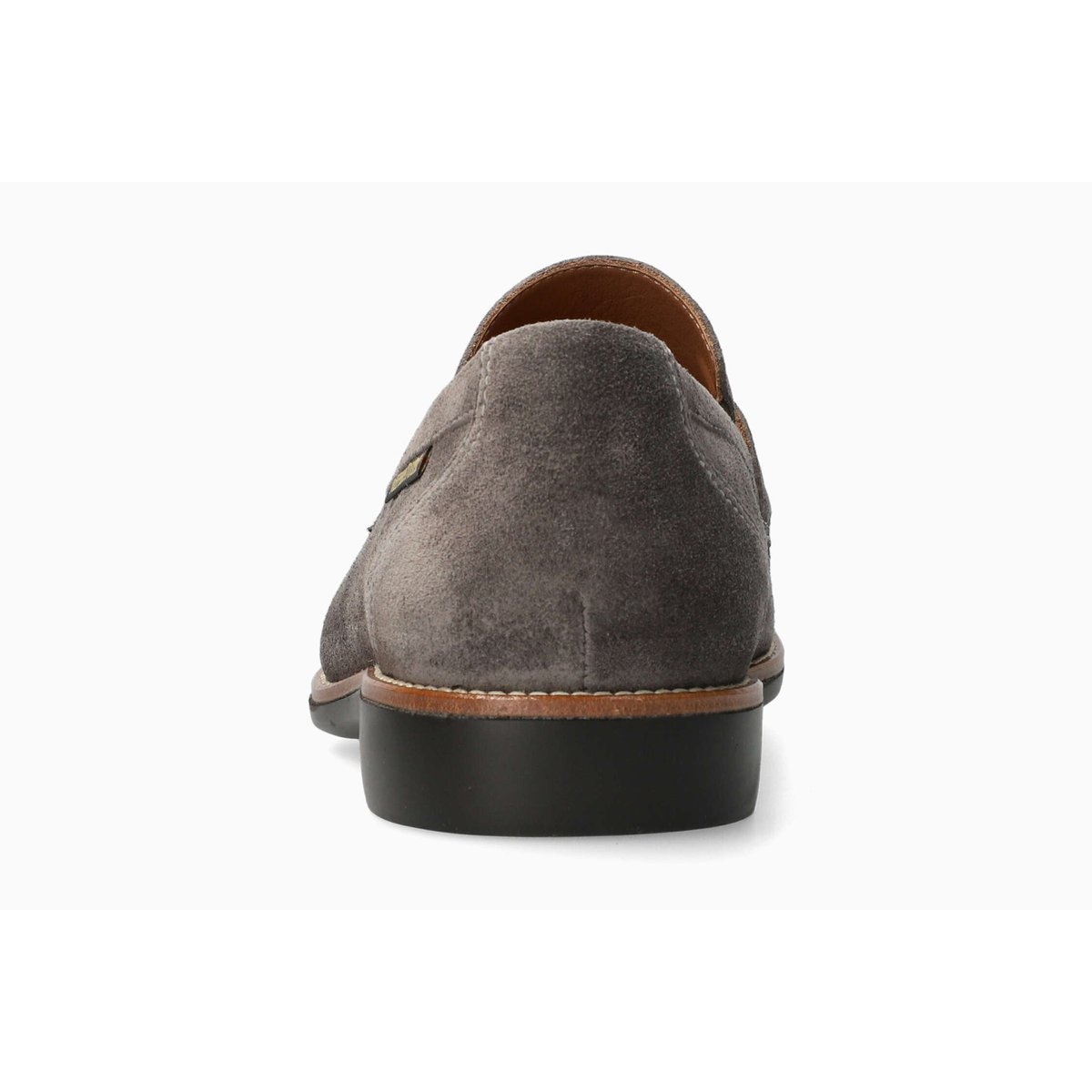 Mocassins en cuir FERGUS gris graphite p5148474, MEPHISTO
