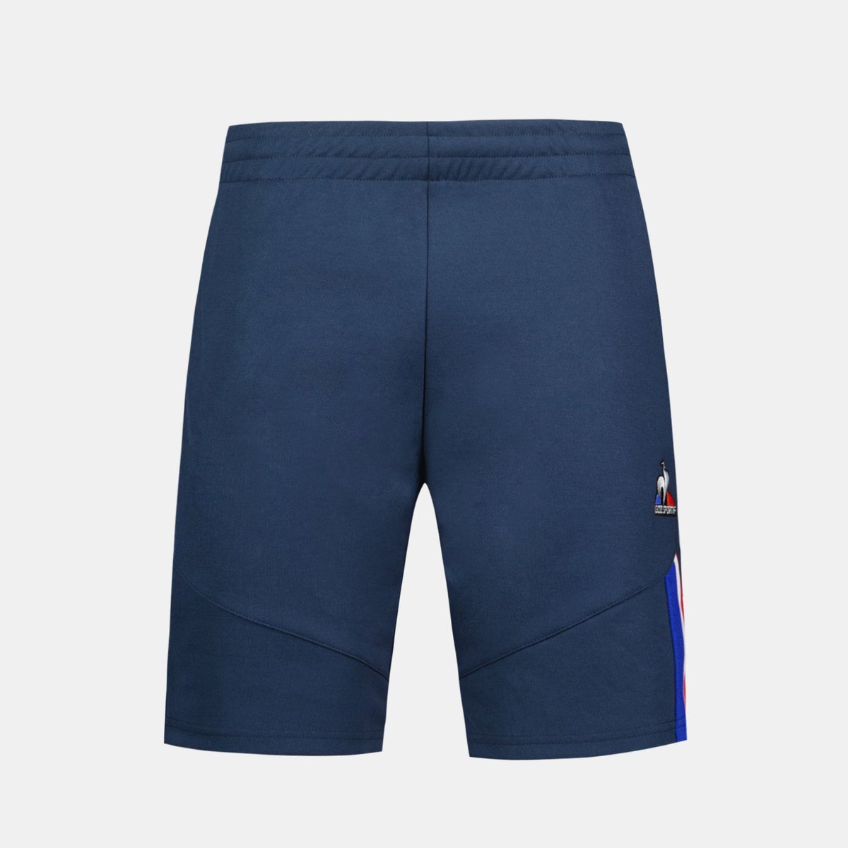 Short avec détails tricolores Teamsport dress blues, LE COQ SPORTIF