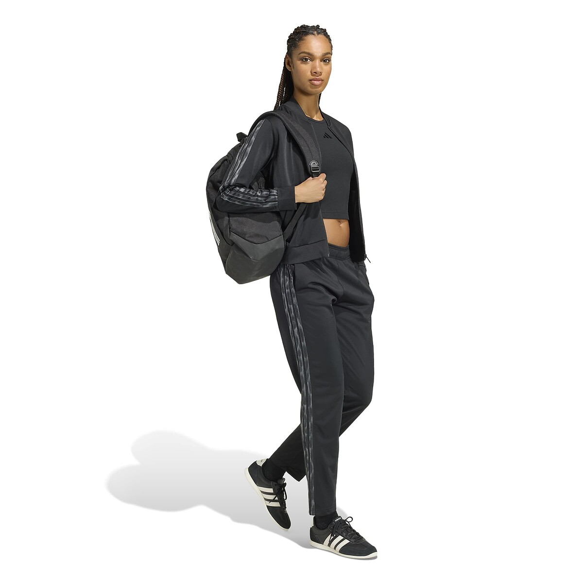 Ensemble de survêtement léopard Essentials 3 stripes noir, ADIDAS SPORTSWEAR