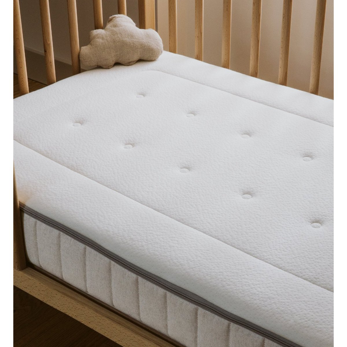 Matelas Bébé EVO R blanc, KADOLIS