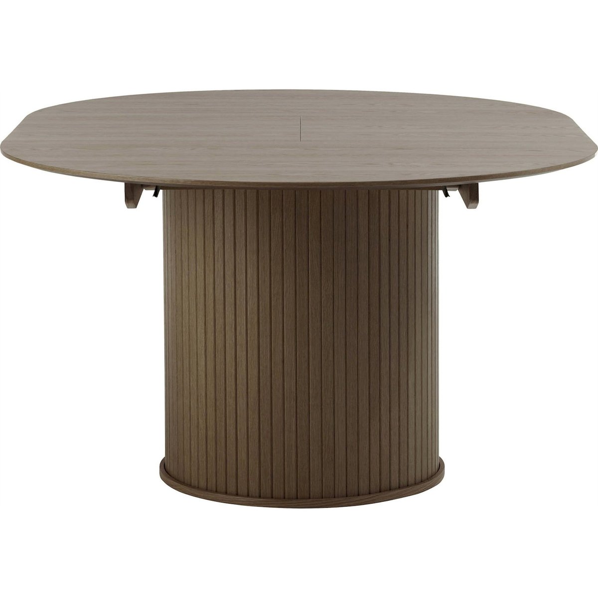Table à manger extensible collection GATIVEL bois foncé, RECOLLECTION