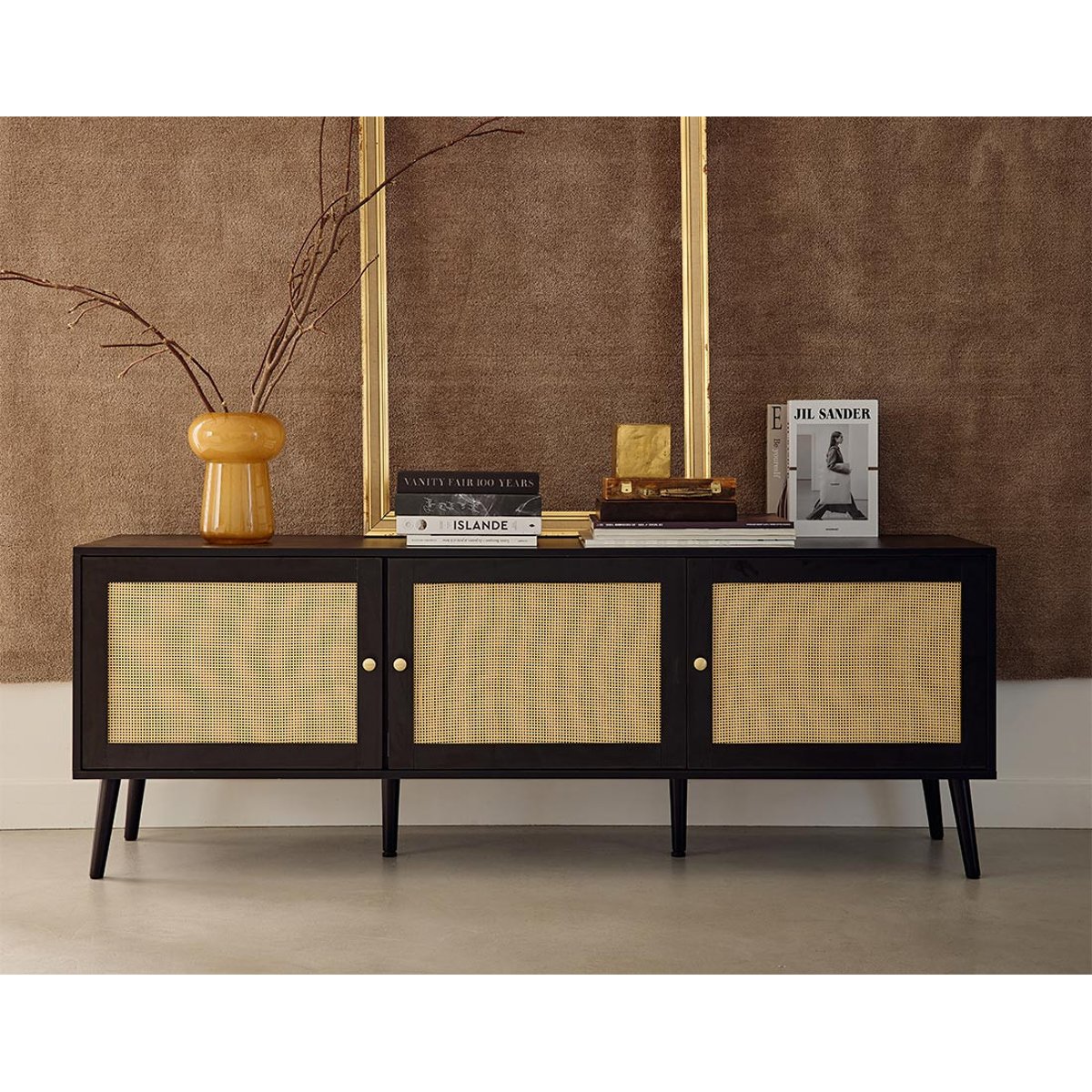Meuble TV - GOTO noir, BEST MOBILIER