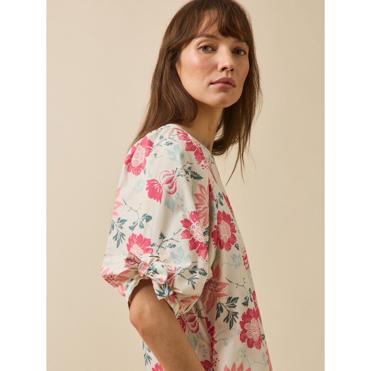 Robe courte cérémonie imprimé Rosala imprimé rosala, CYRILLUS