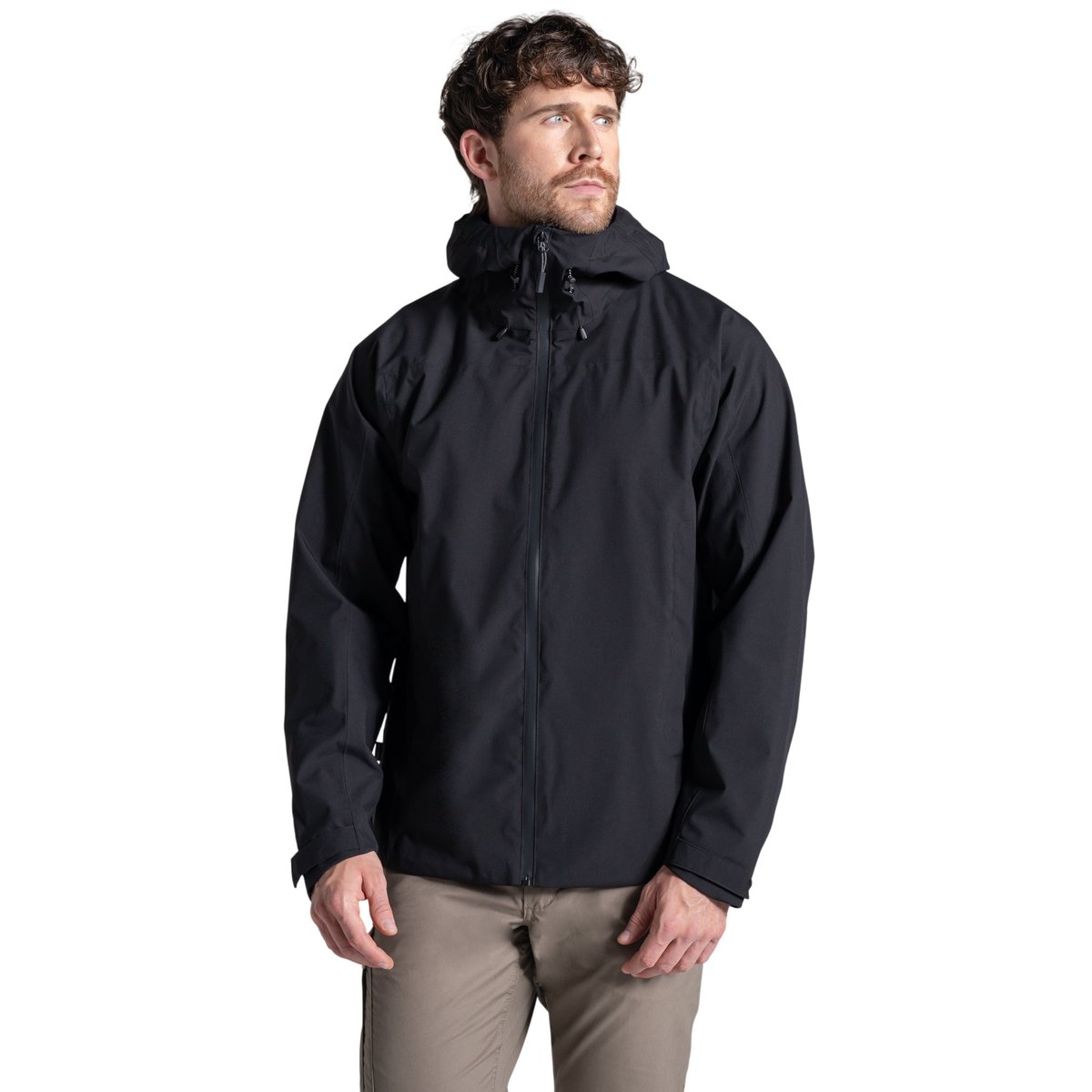 Veste cintrée imperméable EXPERT BASECAMP noir, CRAGHOPPERS