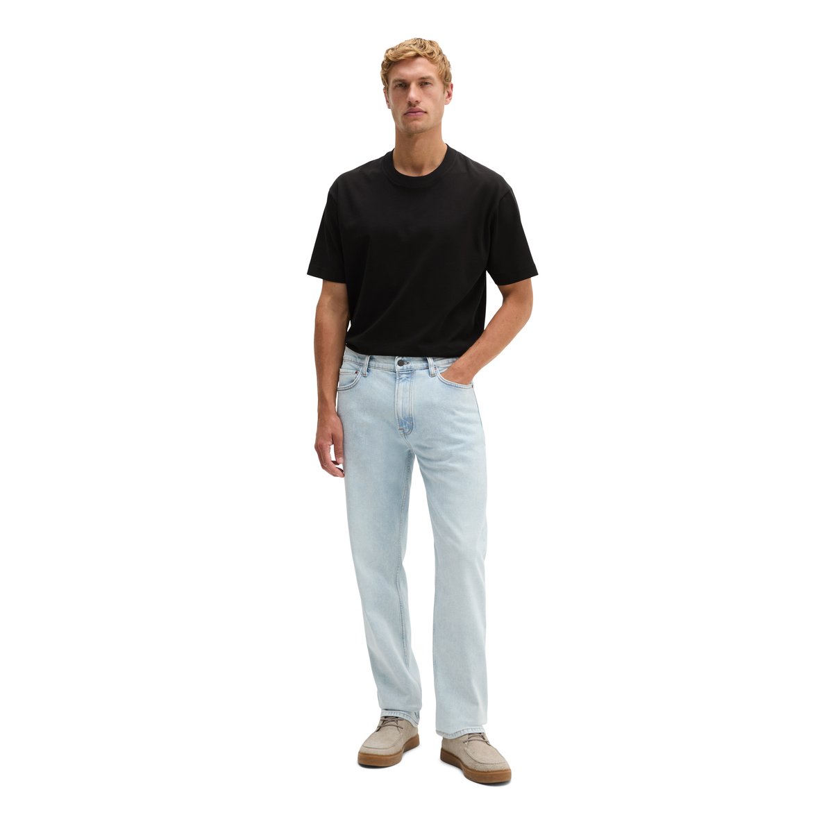 Jeans modèle Kalmo droit avec CIRCULOSE bleu, MARC O'POLO